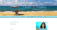 Desktop Screenshot of juliecarobini.com